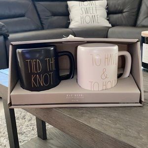 Rae Dunn coffee mugs